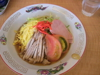 「冷やしラーメン」@喜多の味ラーメン 春採店の写真