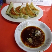 「餃子（６個）３５０円」@中国料理 香楽の写真