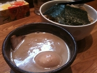 「つけめん 750円＋サービス煮卵」@つけ麺 野狐禅の写真