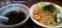 「ブラックつけ麺」@麺家いろは CiC店の写真