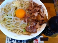 「油そば(ニンニク少し)」@ラーメン髭の写真