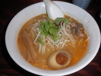 「みそ姫（８００円）味玉（１００円）」@らーめん一会の写真