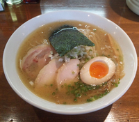 「鶏白湯（しょう油）￥６８０」@喜元門 つくば研究学園店の写真