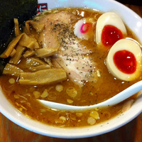 「特製煮干しラーメン」@煮干しらーめん 二代目 玉五郎 黒門店の写真