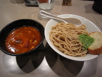 「海老トマトつけ麺（あつもり）」@つけ麺 五ノ神製作所の写真