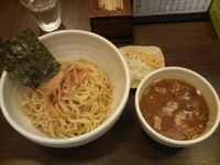 「油かすつけ麺・中」@中華そば とびねこの写真