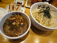 「つけめん　大（860円）＋ランチ（100円）」@めん処 とみ丸の写真