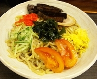 「冷やし中華(中)(760円)」@自家製太打麺 勢拉 北習志野店の写真