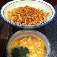 「つけ全粒粉（並）（￥800）」@烈志笑魚油 麺香房 三くの写真