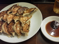 「焼ぎょうざ￥370×2」@ひょうたん 北野坂店の写真