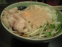 「あえめん(黒)」@らーめん 七琉門の写真