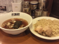 「豚バラつけそば（あつもり）　650円」@川越駅前大勝軒の写真