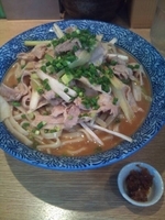 「冷や肉南蛮そば　｢冷や大｣（中盛）」@麺屋 一燈の写真