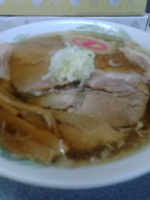 「手打チャーシューメン」@佐野らーめん 龍麺の写真