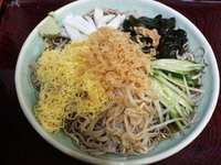 「冷したぬきそば」@元禄二八そば 玉屋の写真