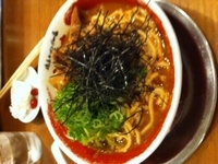 「釜たまラーメン」@ラーメン東大 京都店の写真