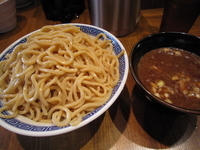 「濃厚つけ麺（特盛）780円」@馳走麺 狸穴の写真