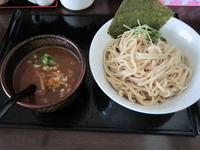 「つけ麺大盛り800円、カレーつけ麺に変更50円」@ブラウンの写真