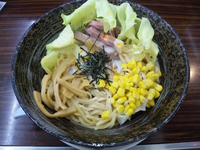 「サラダ風ピリ辛冷麺 （750円）」@交野きんせい 浪越商店の写真