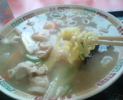 「肉そば650円」@中華・定食の店 大連の写真