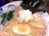 「塩白湯めん」@ラーメン みしまの写真