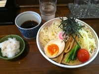 「【限定】 ざる中華 からみ大根そば　750」@二代目 にゃがにゃが亭の写真