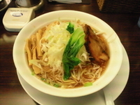 「あっさりしょうゆラーメン(880円)」@かごしまラーメンとさつま料理専門店 我流風 東京ドームシティ店の写真