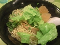 「冷やしラーメン(醤油・大盛サービス)」@無敵家 新宿店の写真