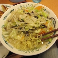 「野菜たっぷりタンメン　490円」@日高屋 我孫子南口店の写真