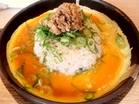 「鉄板玉子チャーハン(中) ￥380」@丸源ラーメン 南流山店の写真