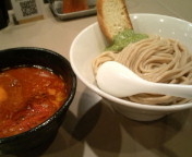 「海老トマトつけ麺850円+チーズ200円」@つけ麺 五ノ神製作所の写真