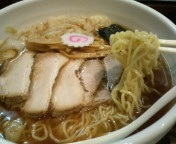 「チャーシューワンタンメン(中)1050円」@中華蕎麦 金魚の写真