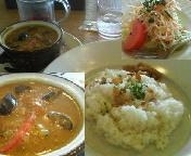 「夏野菜のココナッツカレー（セットメニュー）　924円」@COCO'S 酒田店の写真