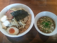 「研究学園つけそば(300㌘850円)+大盛り(100円)」@喜元門 つくば研究学園店の写真