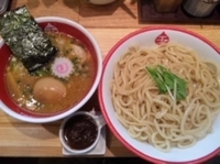 「味玉豚鶏つけめん」@赤備の写真