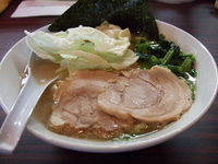 「塩らあめん」@あずさ川らあめん つきの写真