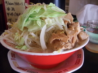 「ゴリラー麺（300ｇ）+野菜半増し」@ラッキー食堂 まとやの写真