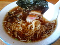 「しょうゆラーメン　300円」@中華料理 鳳凰の写真