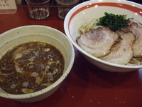 「魚介醤油つけめん」@京つけめん つるかめ六角の写真