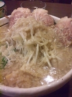 「こってり・旬ラーメン・大盛り（ギダ）」@麺屋 旬の写真