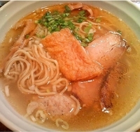 「あっさり魚出汁塩 エビ風味(680円)」@はりけんラーメンの写真