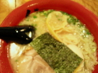 「豚骨醤油麺　680円」@麺家 くさび 福島店の写真