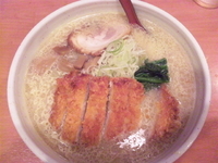 「とんかつ味噌らーめん」@札幌らーめん 北の大地の写真