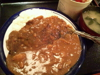 「ハンバーグカレー」@伊賀の写真