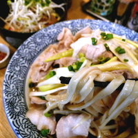 「冷や肉南蛮そば 『冷や大』 700円」@麺屋 一燈の写真