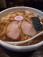 「ワンタンメン大盛 ８００円」@中華蕎麦 金魚の写真