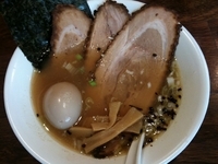 「チャーシューめん+味玉(¥800+¥100)」@やまき屋の写真