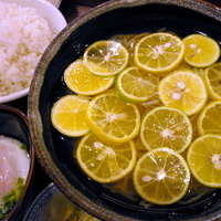 「すだち冷麺 650円（温玉・ランチサービス小ライス付）」@らーめん むつみ屋 亀戸店の写真