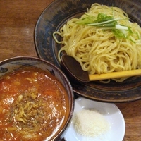 「【夏季限定】トマトつけ麺」@めん屋 まんまるの写真