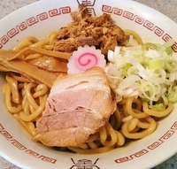 「汁なしそば650円」@麺や 武蒼の写真